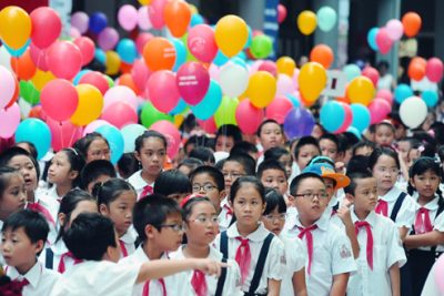 Thông báo việc cho trẻ mầm non được trở lại trường học trực tiếp